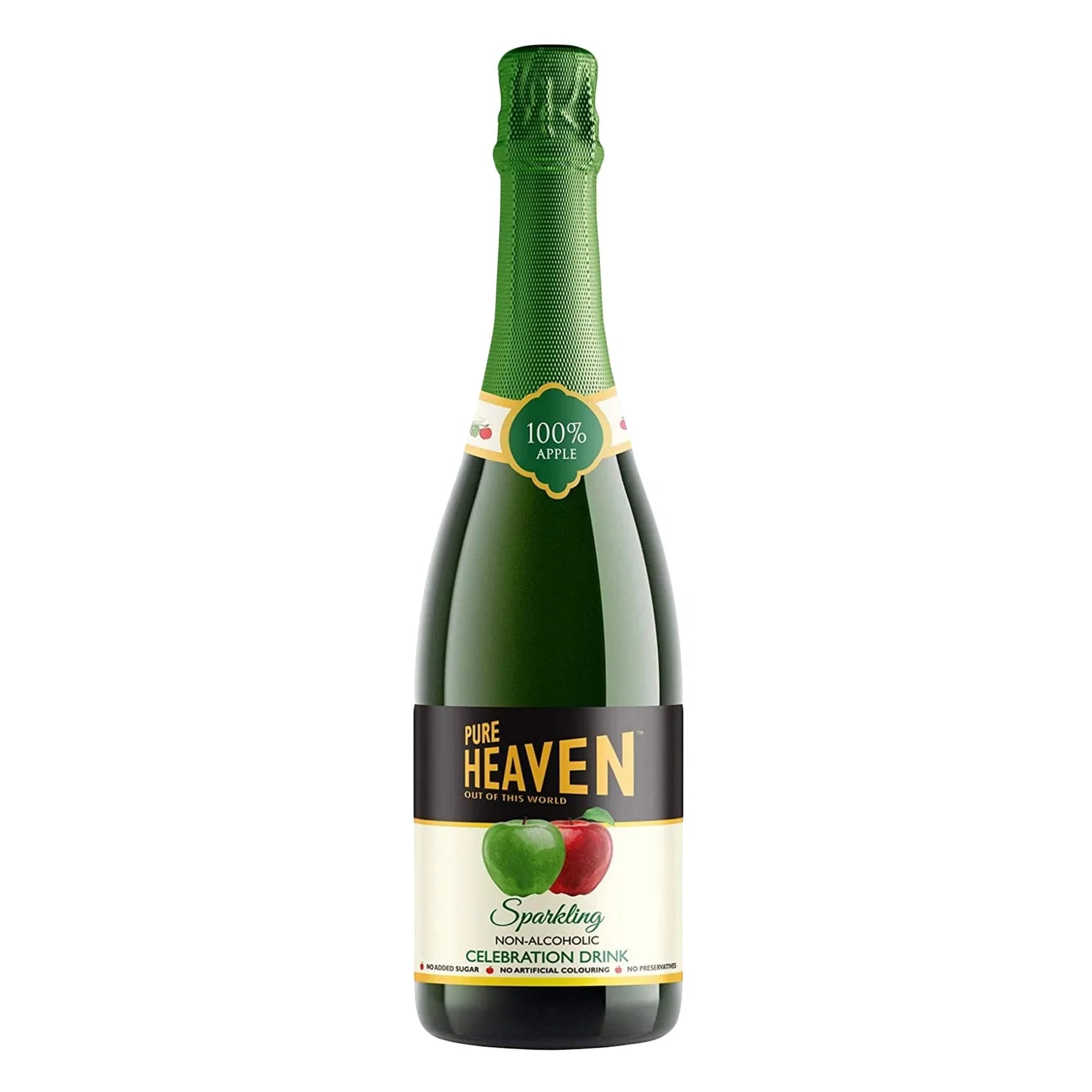 Pure Heaven Apple Sparkling Non-Alcoholic Celebration Drink - 750ml