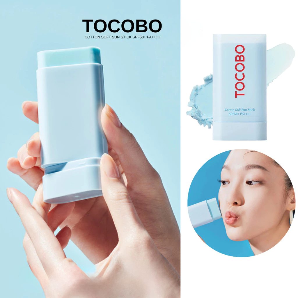 توكوبو ستيك واقي الشمس "كوتون سوفت" (Cotton Soft) بمعامل حماية SPF50 PA++++ - 19 جم