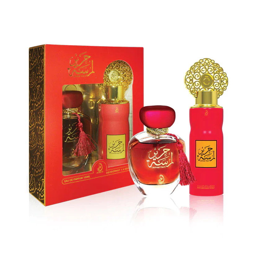 Arabiyat Lamsat Harir Perfume Gift Set - 100ml + 200ml
