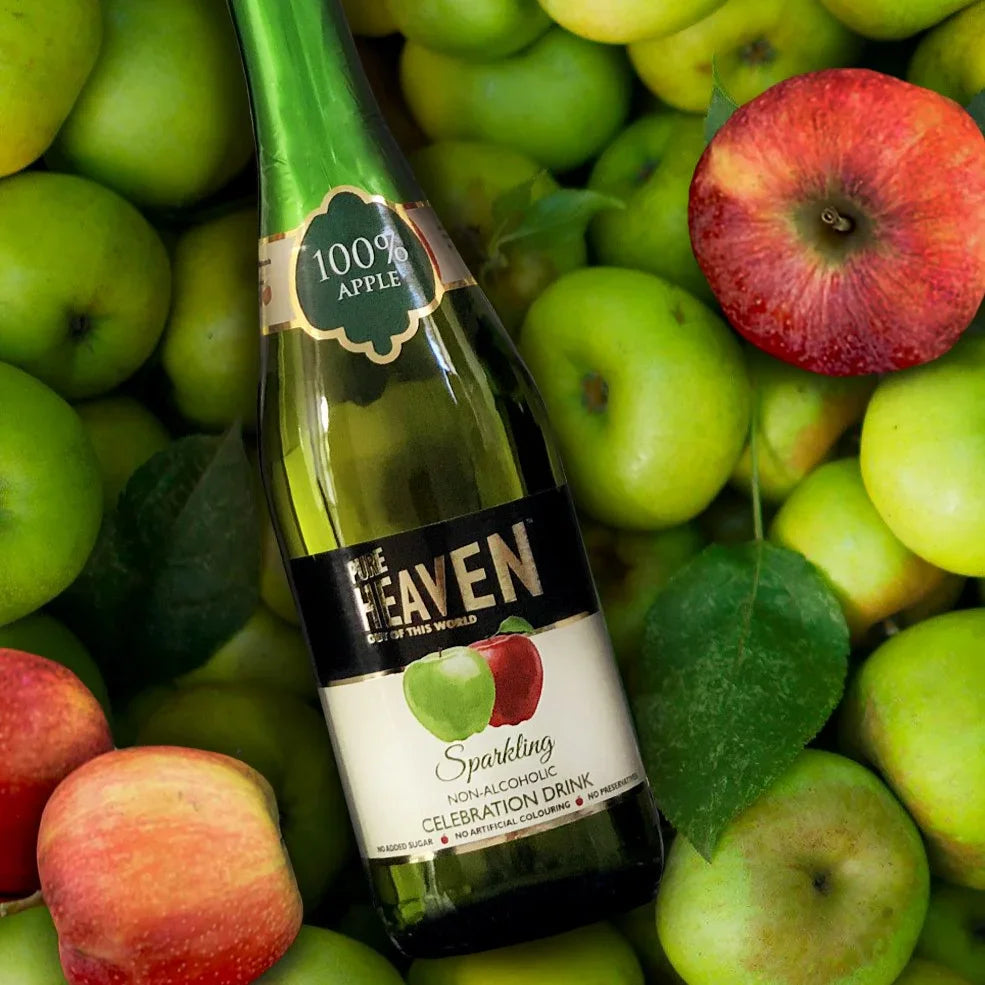 Pure Heaven Apple Sparkling Non-Alcoholic Celebration Drink - 750ml