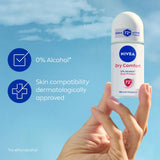 Nivea Dry Comfort Dual Protect 72H Deodorant Roll-On - 50ml