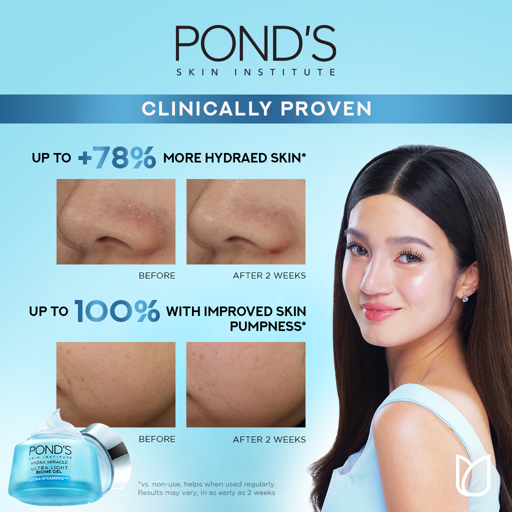 Pond's Hydra Miracle Ultra Light Biome Moisturizer Gel - 50g