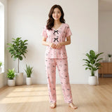 Premium Design Casual Pajama Set Night Suit