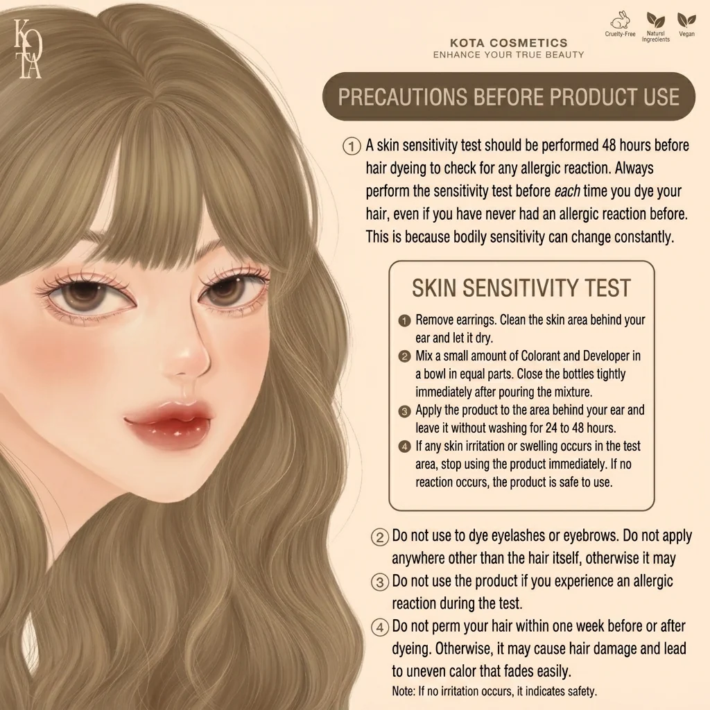 Kota Cosmetics Tortilla Thailand Hair Color Milk Tea Brown - 100ml + 100ml