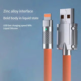 Zinc Alloy 120W Super Fast Charging Data Cable S218-1