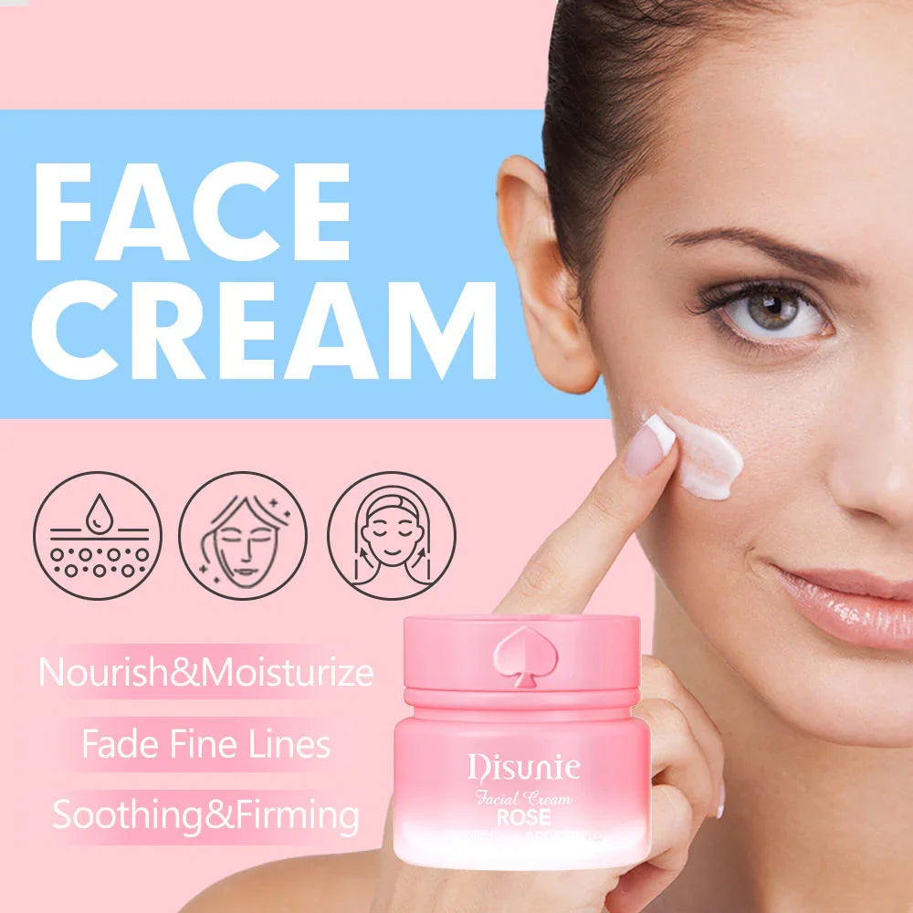 Disunie Soothing Repairing Rose Facial Cream - 50g