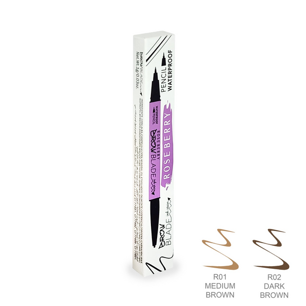 Rose Berry Eyebrow Pencil & Brow Blade Ink Stain - 1g