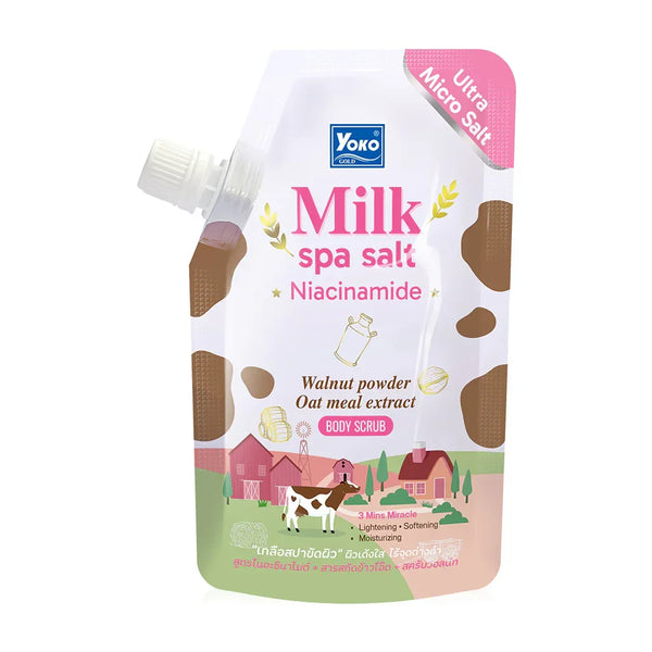 Yoko Gold Milk Spa Salt Niacinamide Body Scrub - 350g