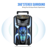 Saeapu Big Sound Portable Wireless Speaker 8" TTD-8258