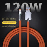 Zinc Alloy 120W Super Fast Charging Data Cable S218-1