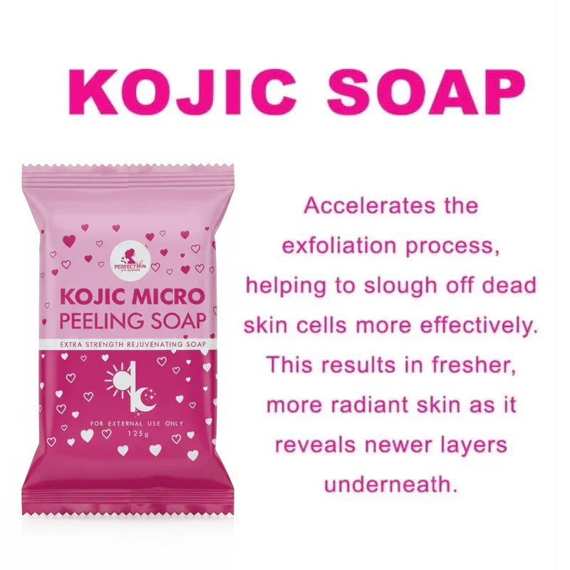 Micro Soap Perfect Skin Kojic Micro Peeling Soap - 125g – Pinoy Hyper Kuwait