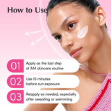 Eqqualberry NAD+ Peptide Boosting Sun Serum SPF 50 - 50ml