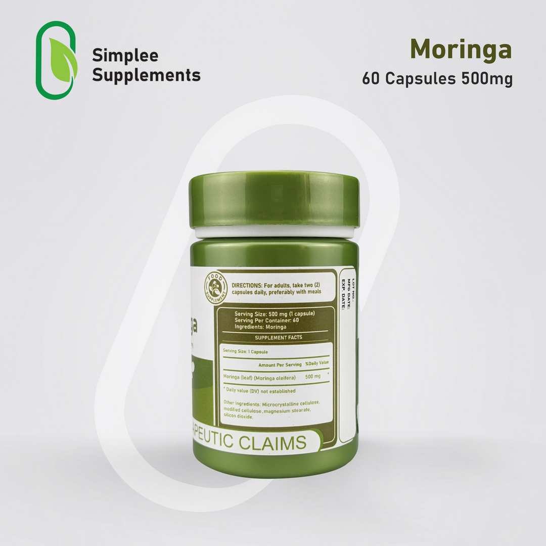 Simplee Moringa Caps - 60s