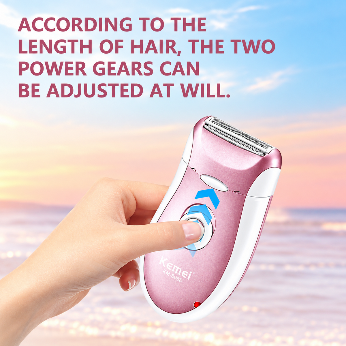 Kemei Professional Lady's Shaver - KM-2068A