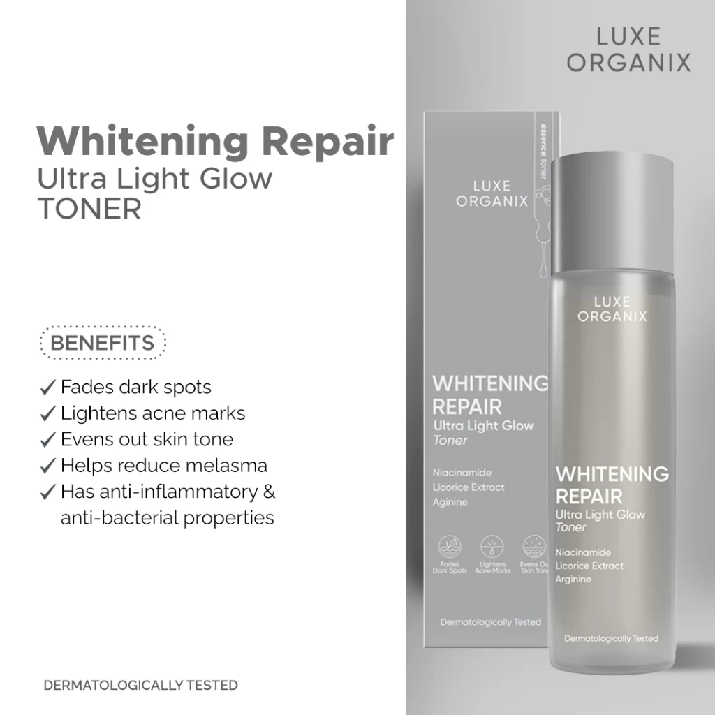 Luxe Organix Brightening Repair Ultra Light Glow Toner - 150ml
