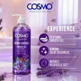 Cosmo Temptation French Lavender Shower Gel - 1000ml