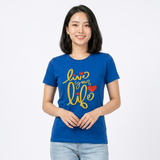 Fashion Text Printed Comfortable Women's T-Shirt #1029