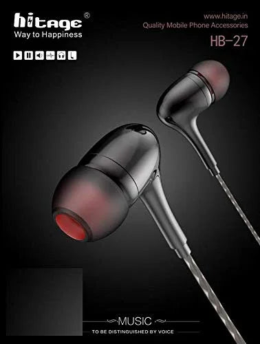 Hitage Extra Bass Wired Headphone HB-27