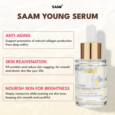 SAAM Young and Radiance Serum - 30ml