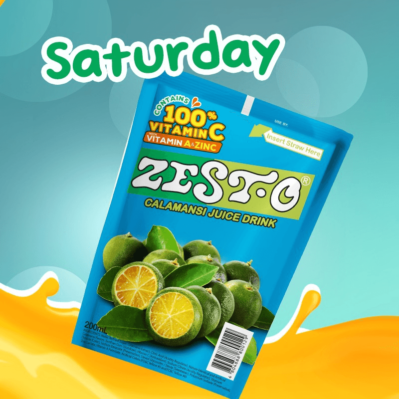 Zesto Calamansi Juice Drink - 200ml