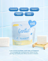 Luna Aura Hope Glow Gentle White Soap - 50g x 3 Bars