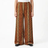 Women's Waisted Wide-Leg Palazzo Pants K-BP-1