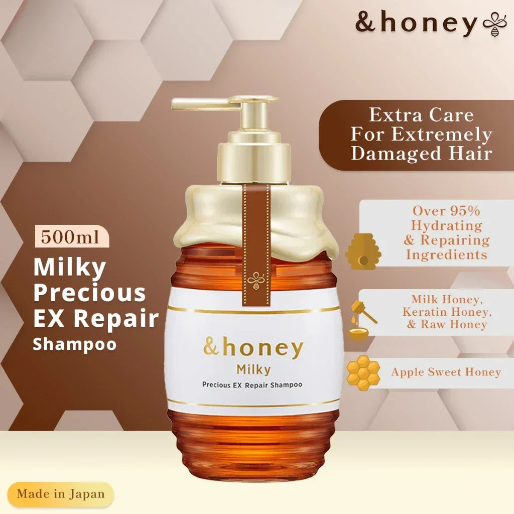 ViCREA & Honey Milky Precious EX Repair Treatment - 500g (Japan)