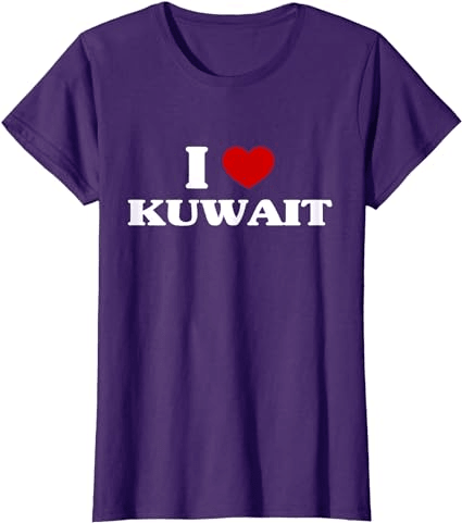 I Love Kuwait Women T-Shirt