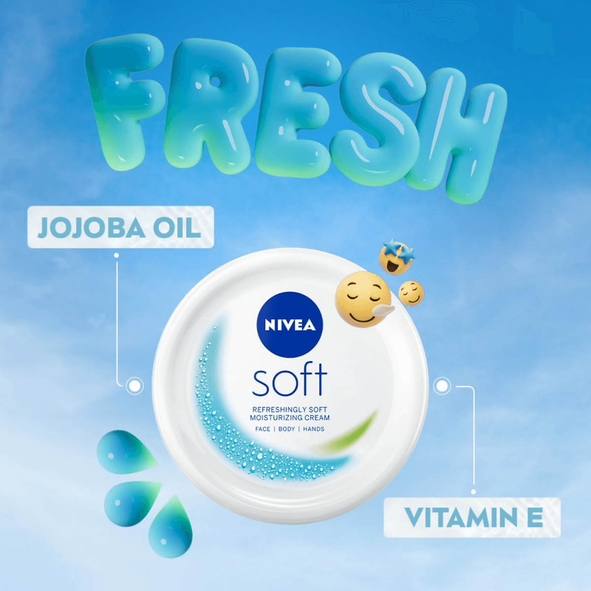 Nivea Soft Light Moisturising Cream - 25ml