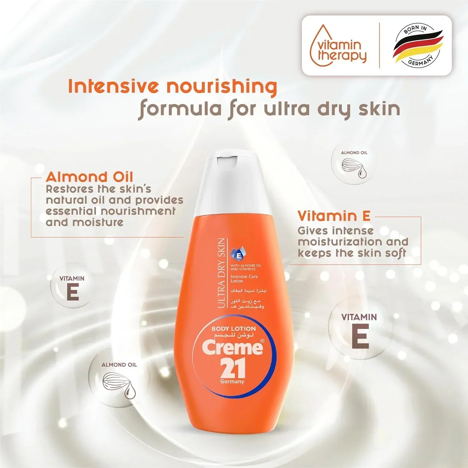 Creme 21 Body Lotion Ultra Dry Skin 250ml