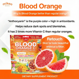 Mikeo Blood Orange C Collagen Vitamin C Mix Plus - 35 Sachets × 10g