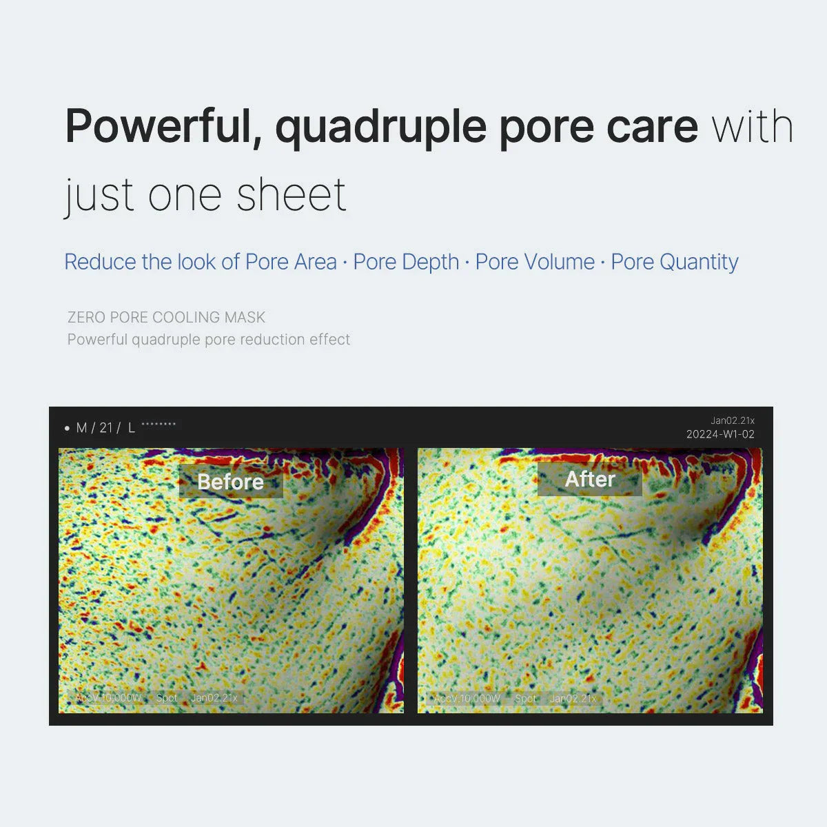 Medicube Zero Pore Cooling Mask - 27g