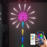 Smart App Control Led RGB Fireworks Light