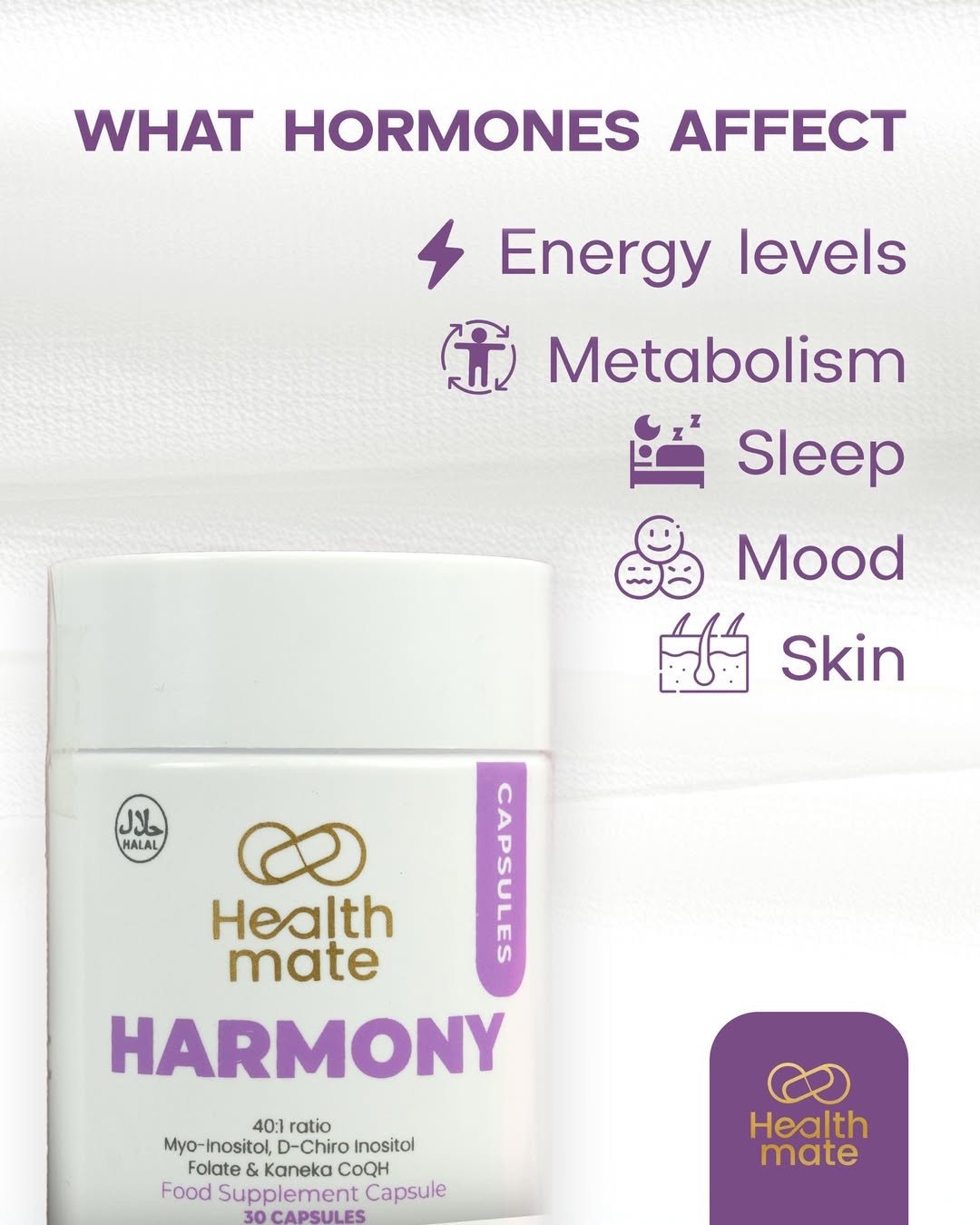 Healthmate Harmony Caps - 30s