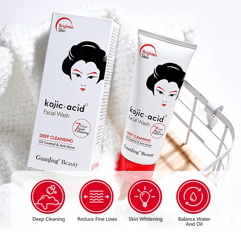 Guanjing Beauty Deep Cleansing Anti-Acne Facial Wash - 100g