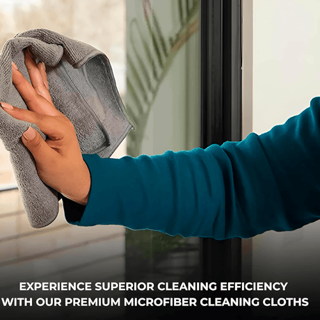 Premium Microfiber Reusable Cleaning Cloth - 1 Pcs