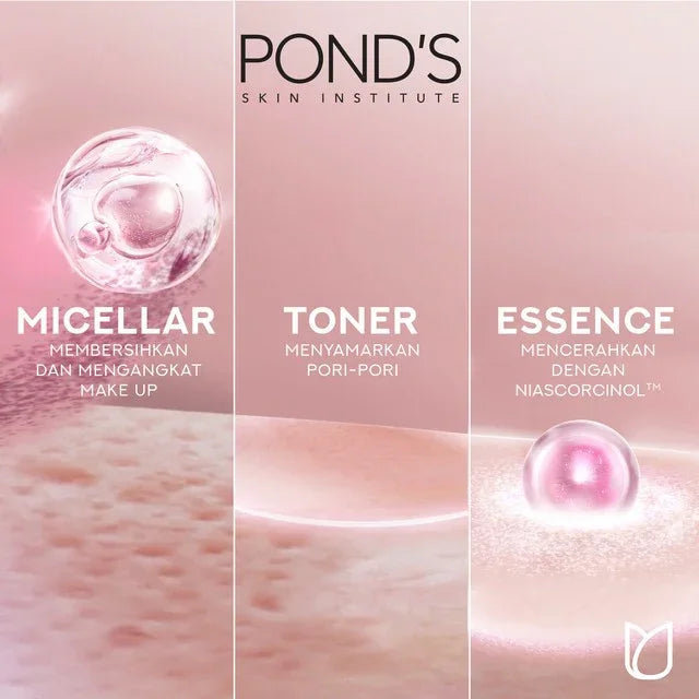 Pond's All in One Brightening Micellar Miracle Water - 400ml