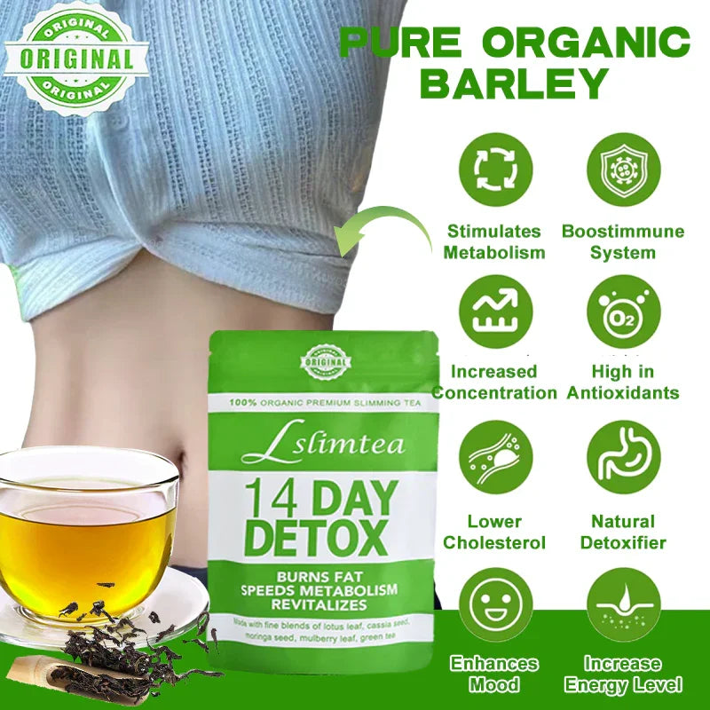 Original 100% Organic Herbal Slimtea - 14 Bags