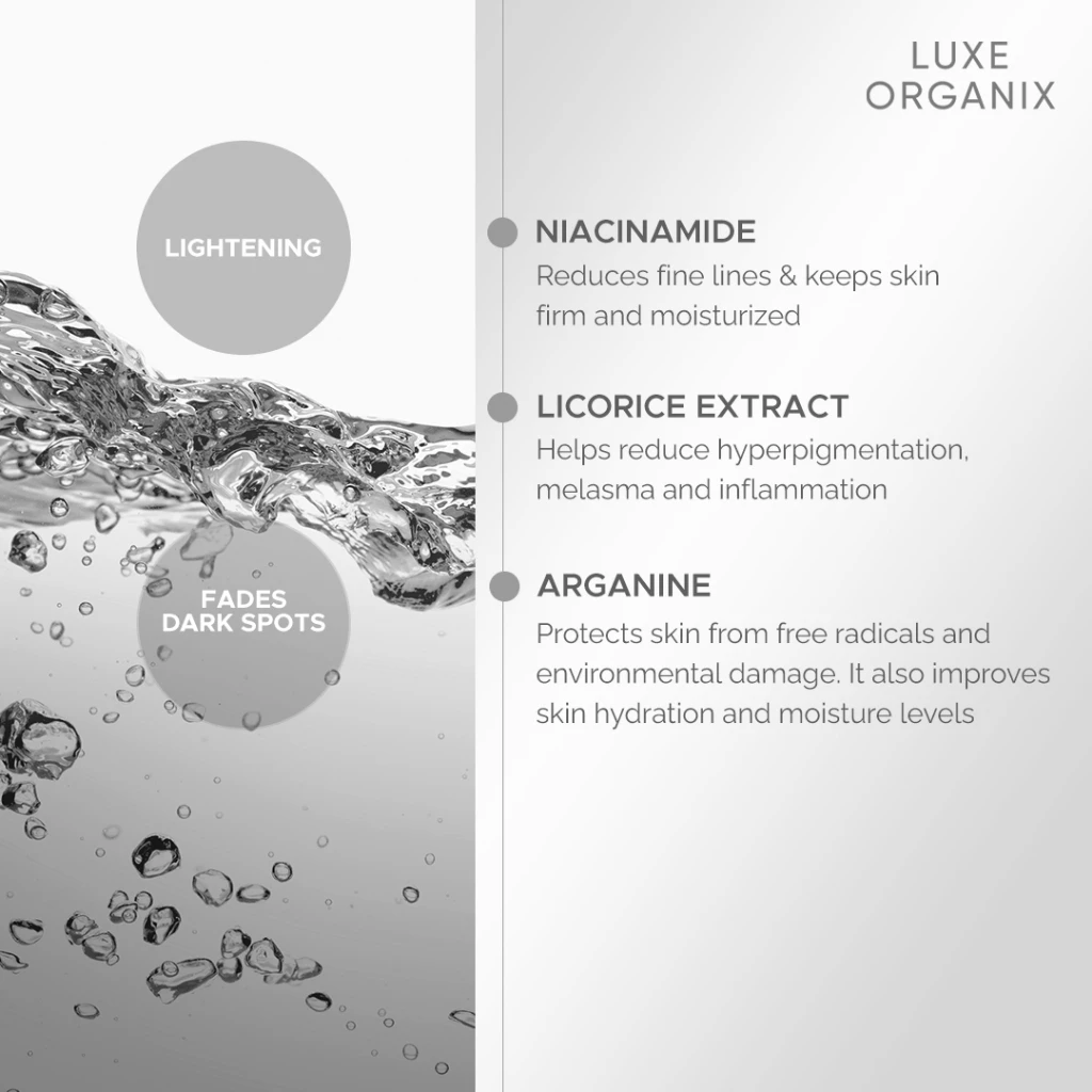 Luxe Organix Brightening Repair Ultra Light Glow Toner - 150ml