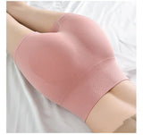 High Waisted Solid Waist Shapewear Underwear - 693#