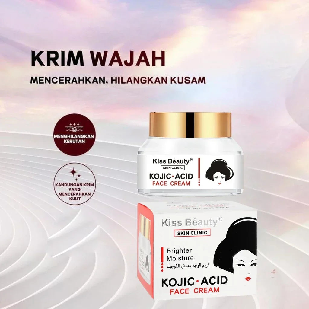Kiss Beauty Kojic Acid Brighter Moisture Face Cream - 50g