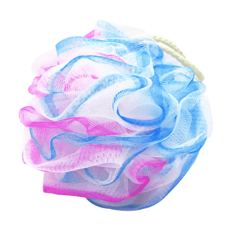 Colorful Shower Loofah Bath Sponge - 4 Pcs