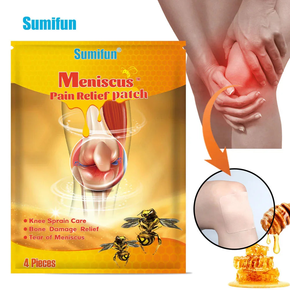 Sumifun Meniscus Pain Relief Patch - 4Pcs
