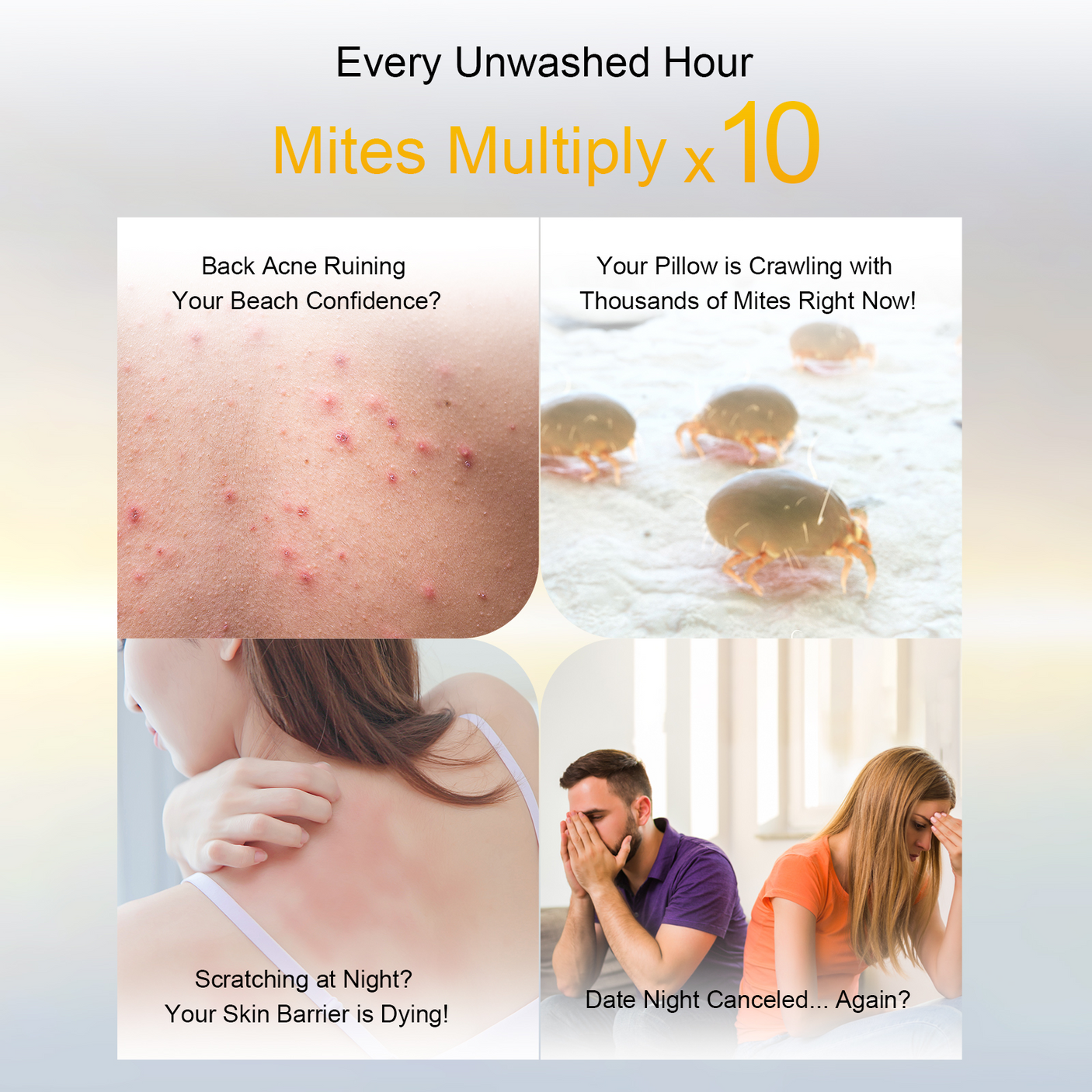 Quarxery Mite & Acne Cleansing Body Wash - 250ml