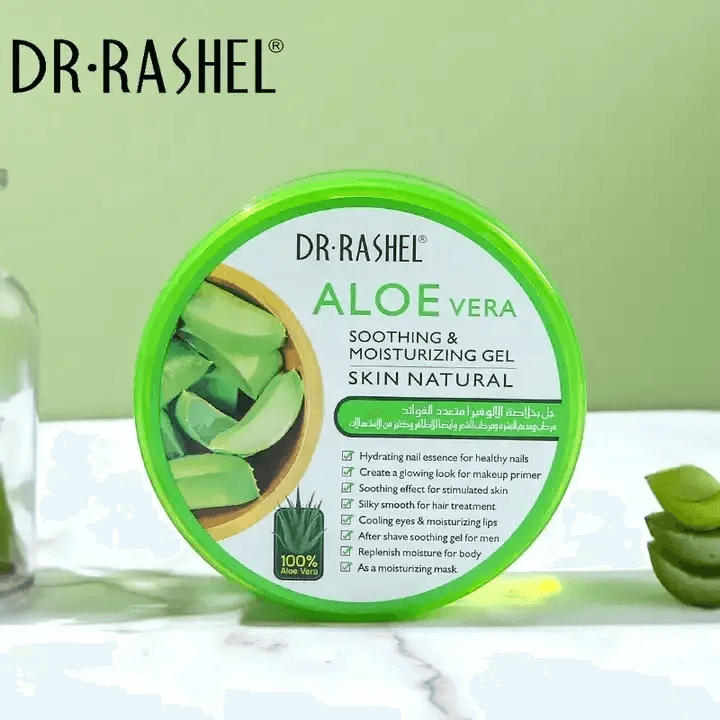 Dr.Rashel Aloe Vera Gel Soothing & Moisturizing Gel Skin Natural - 300g