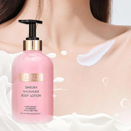 LBLS Sakura Niacinamide Brightening Body Lotion - 500ml