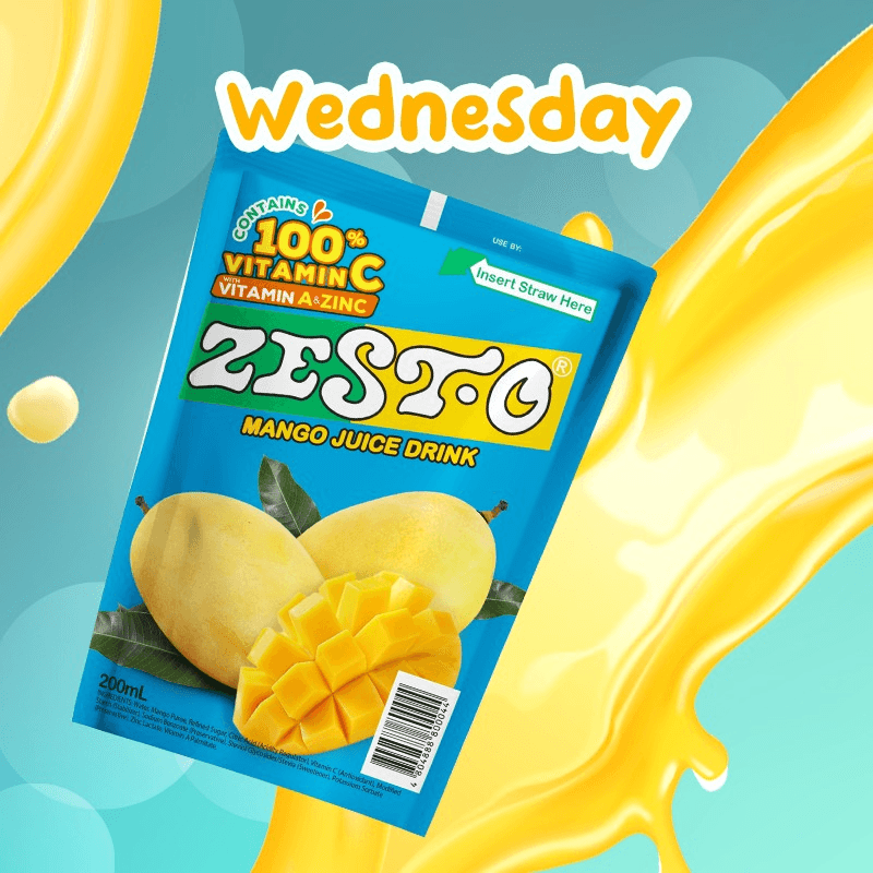 Zesto Mango Juice Drink - 200ml