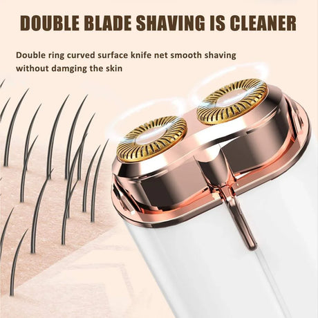 Painless Rechargeable Facial Hair Remover