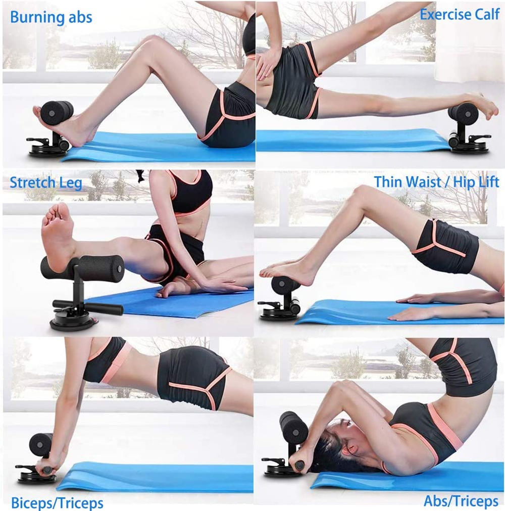 Portable Fitness Sit-Up & Push Up Bar with Suction WTD-1002