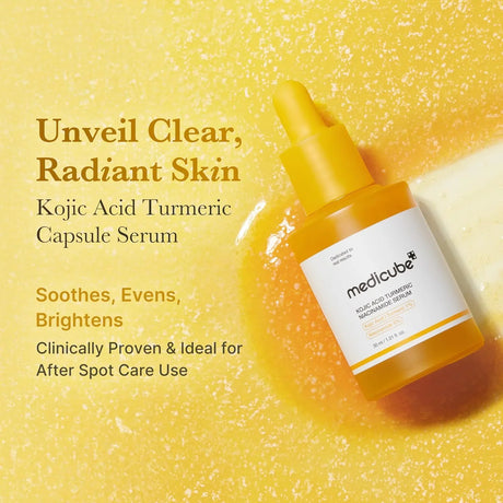 Medicube Kojic Acid Turmeric Niacinamide Serum - 30ml